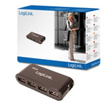 HUB 4 PUERTOS USB 20 LOGILINK UA0085